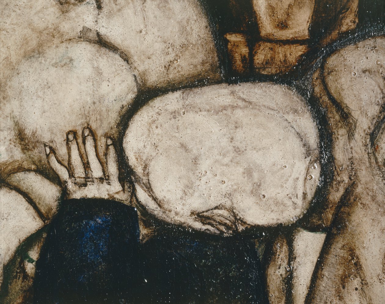 Blinde moeder door Egon Schiele