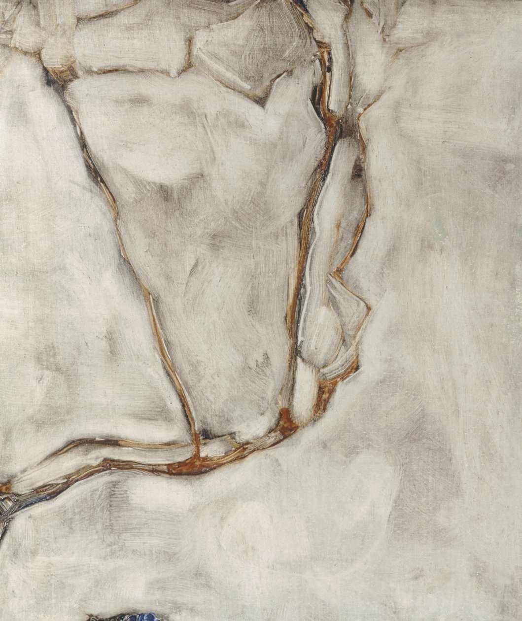 Kleine boom in de late herfst ... door Egon Schiele
