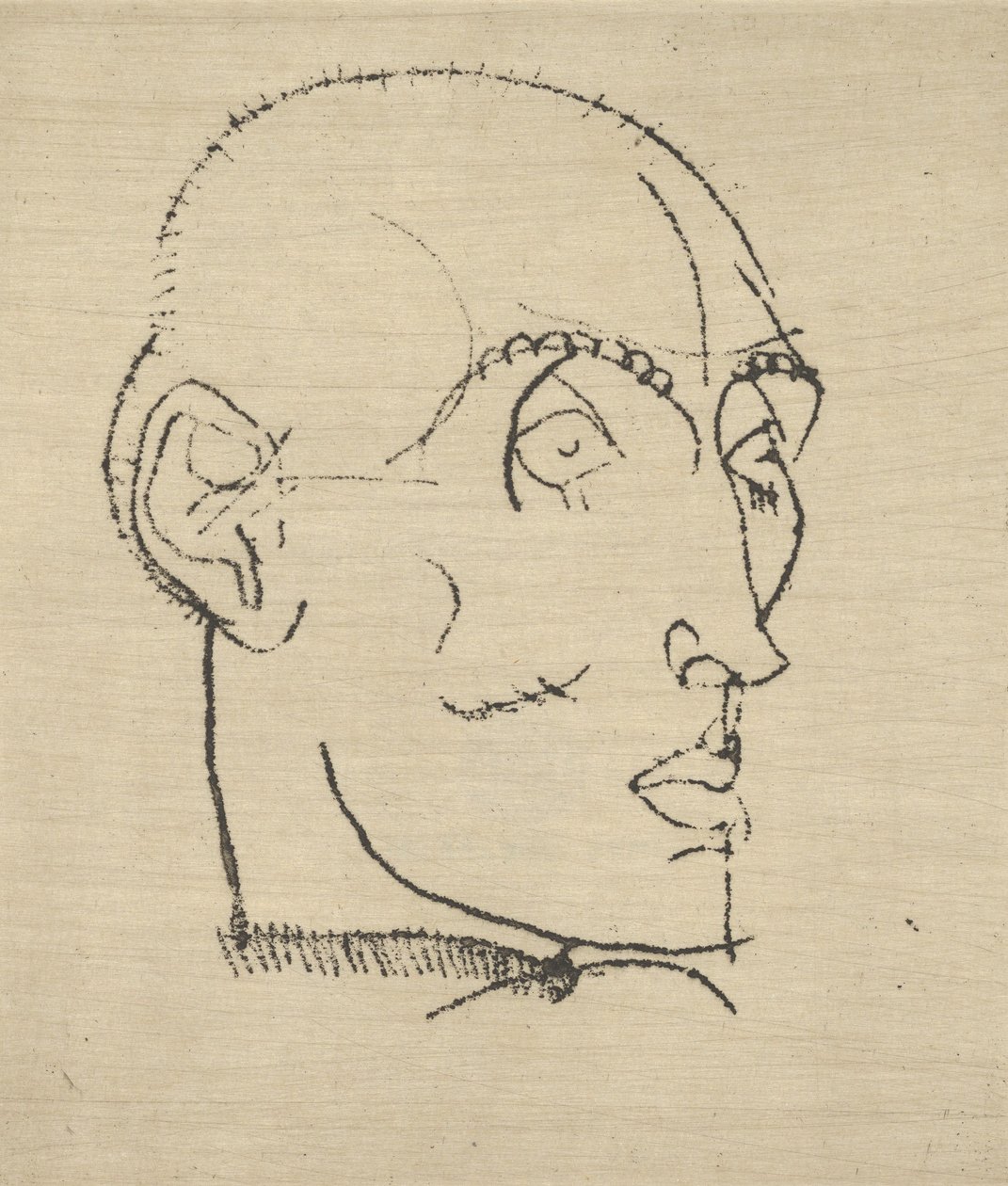 Portret van een man, 1914 door Egon Schiele
