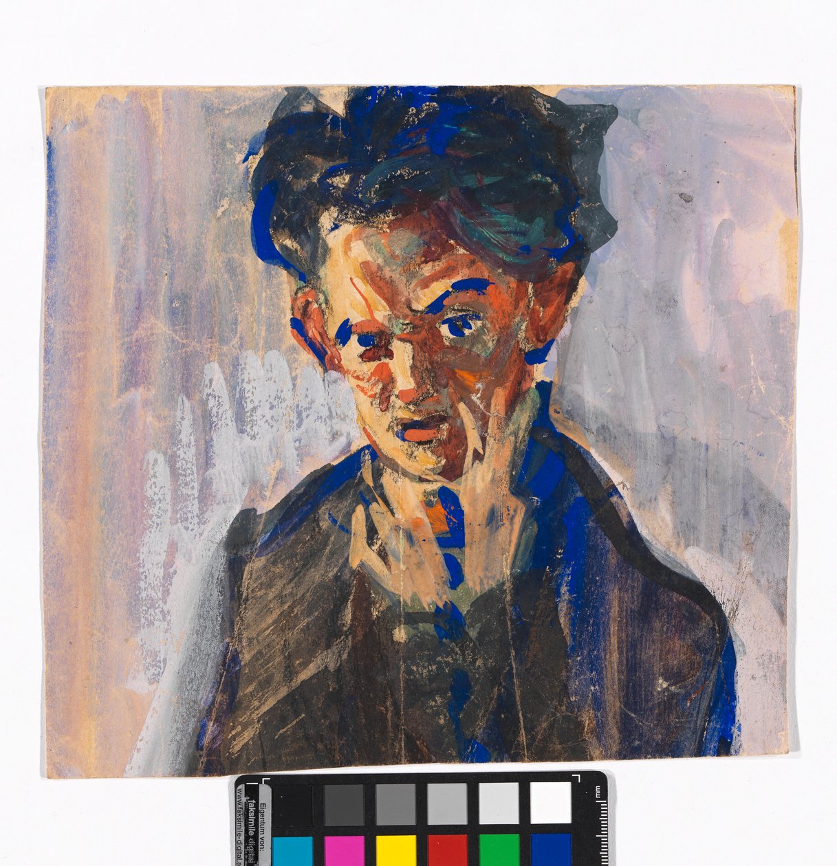 Zelfportret door Egon Schiele