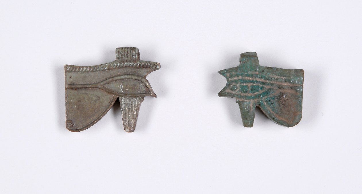 Udjat Oog Amulet door Egyptian 22nd Dynasty