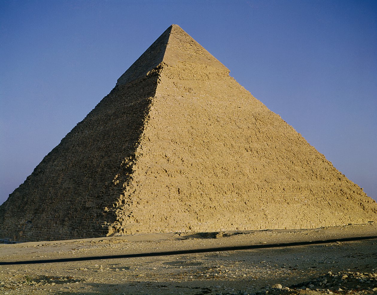 Piramide van Khafre door Egyptian 4th Dynasty