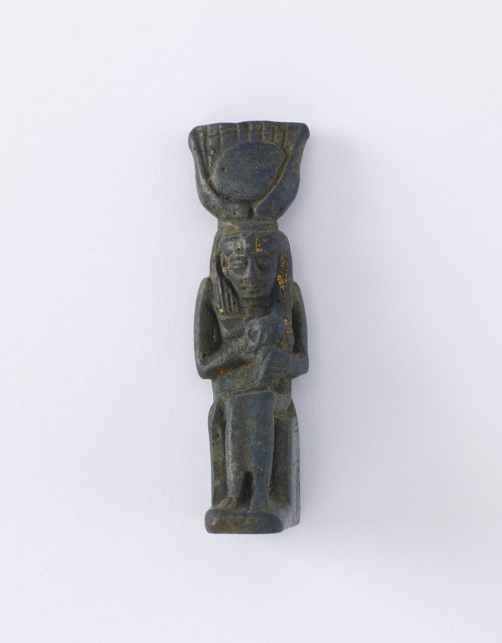 Beeld van Isis en Horus, mogelijk Ptolemaeïsche Periode, 305-30 v.Chr. door Egyptian