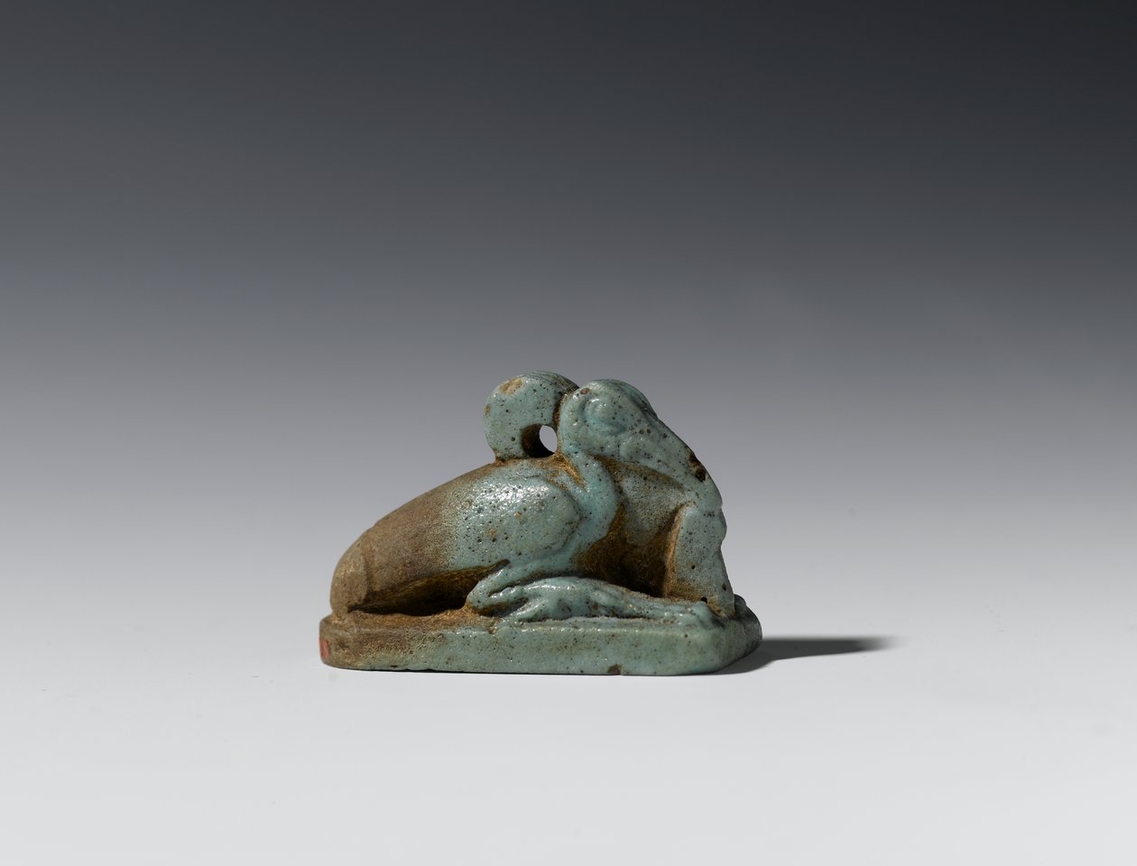 Kleine figuur van een ibis, Late Periode tot Ptolemaeïsche Periode, 664-30 v.Chr. door Egyptian