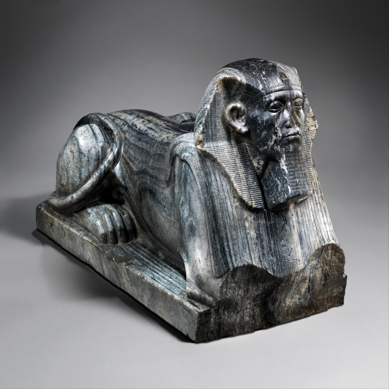 Senwosret III als een Sfinx, c.1850 v.Chr. door Egyptian 12th Dynasty