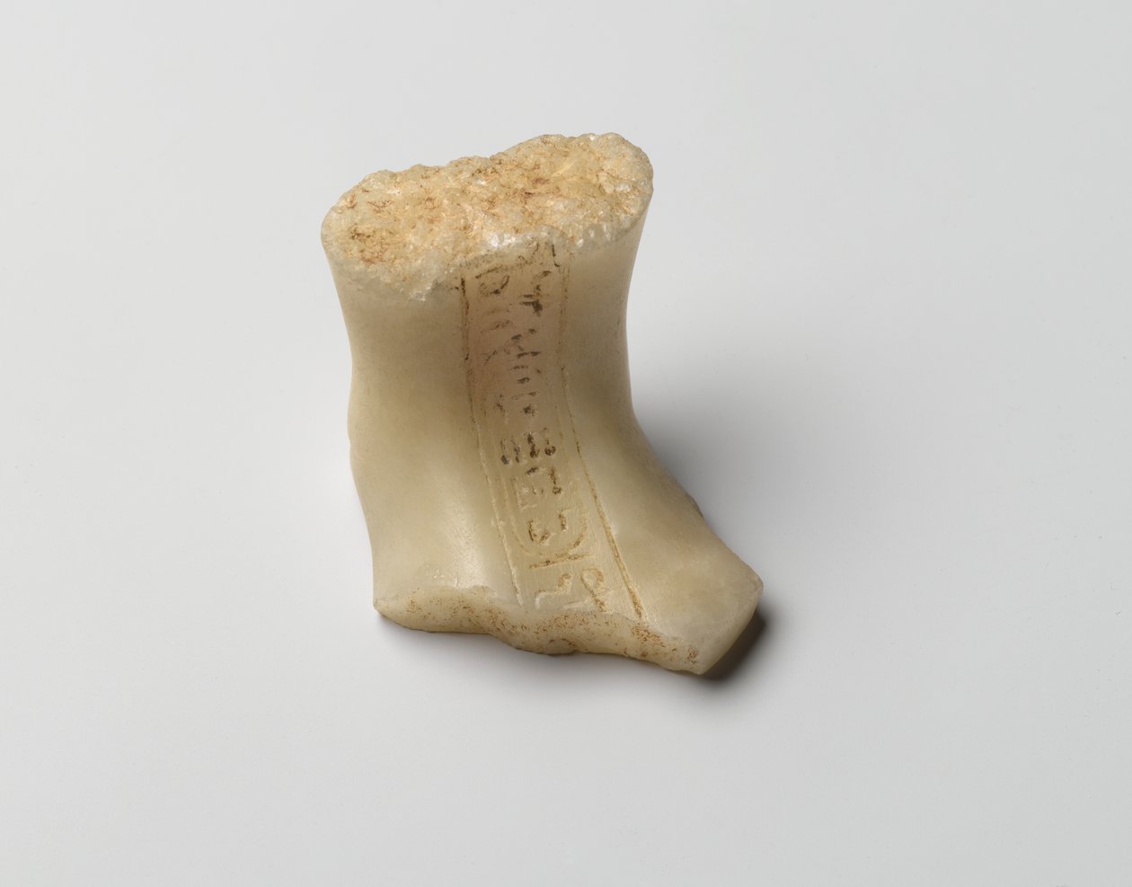 Voet van een shabti van Nefertiti, Nieuwe Koninkrijk door Egyptian 18th Dynasty