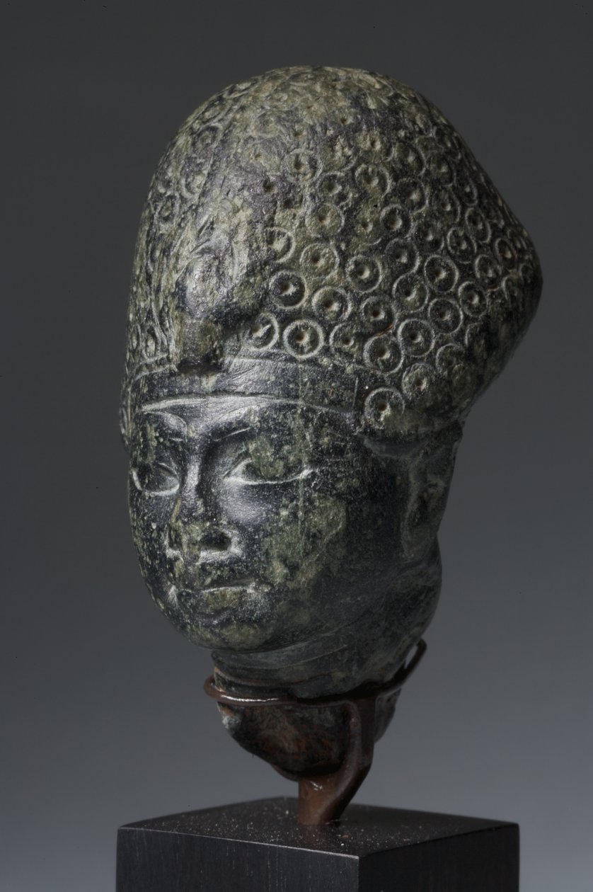 Hoofd van Amenhotep III, Nieuwe Rijk door Egyptian 18th Dynasty