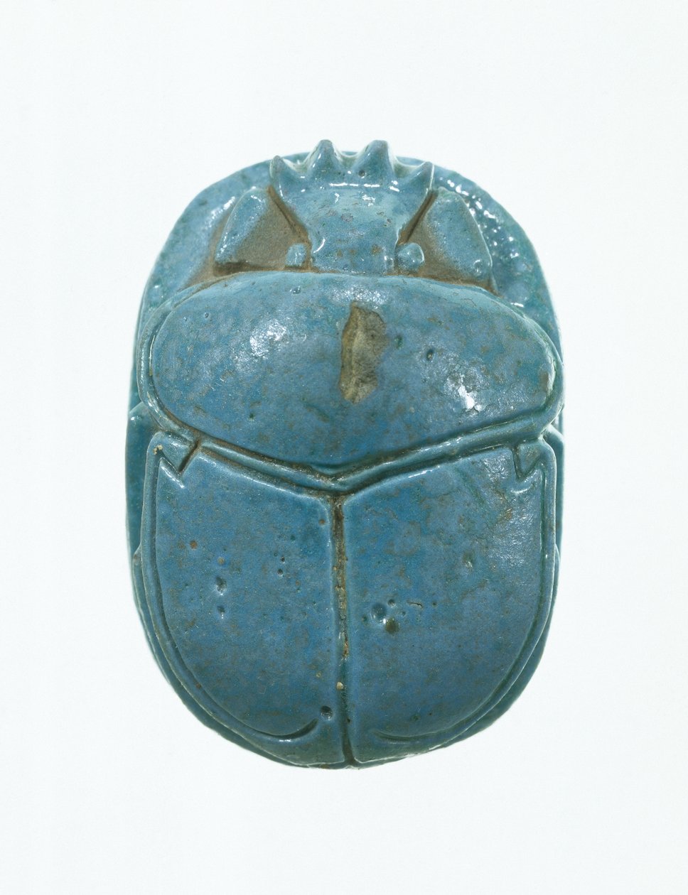 Huwelijksscarabee van Amenhotep III en koningin Tiye, Nieuw Koninkrijk door Egyptian 18th Dynasty