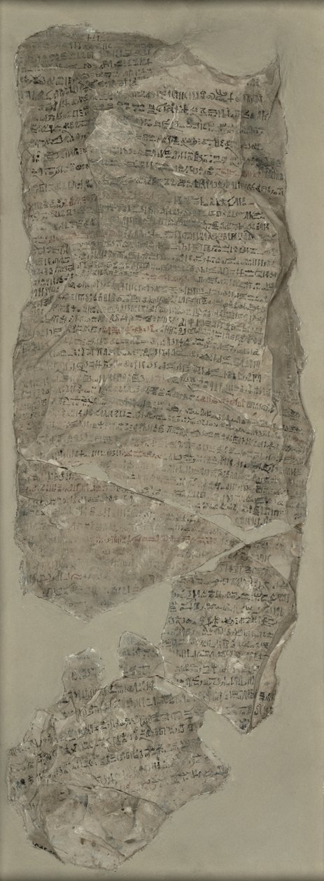 Sinuhe Ostracon, Nieuwe Koninkrijk door Egyptian 18th Dynasty