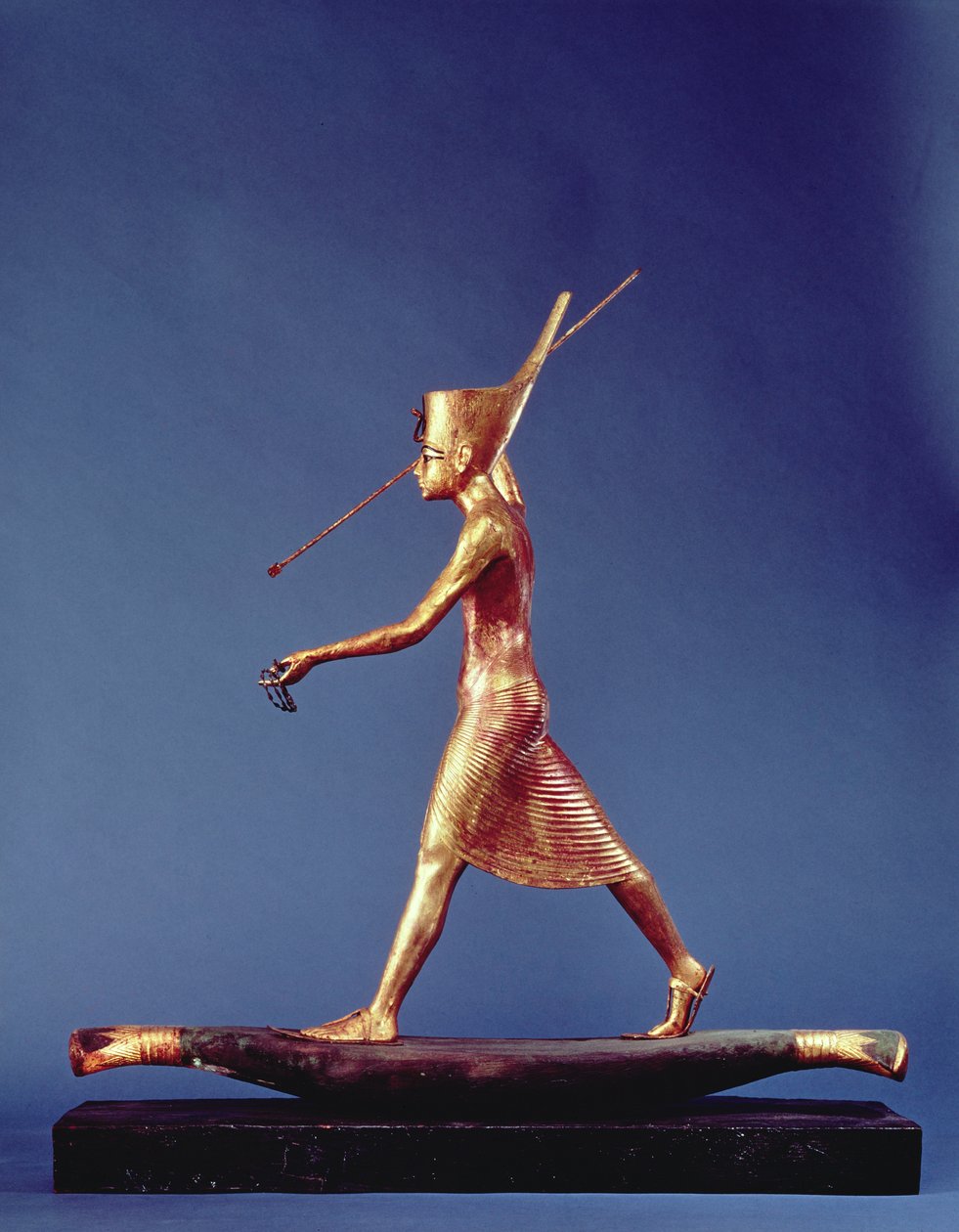 Toetanchamon de Harpoenier, uit het graf van Toetanchamon door Egyptian 18th Dynasty