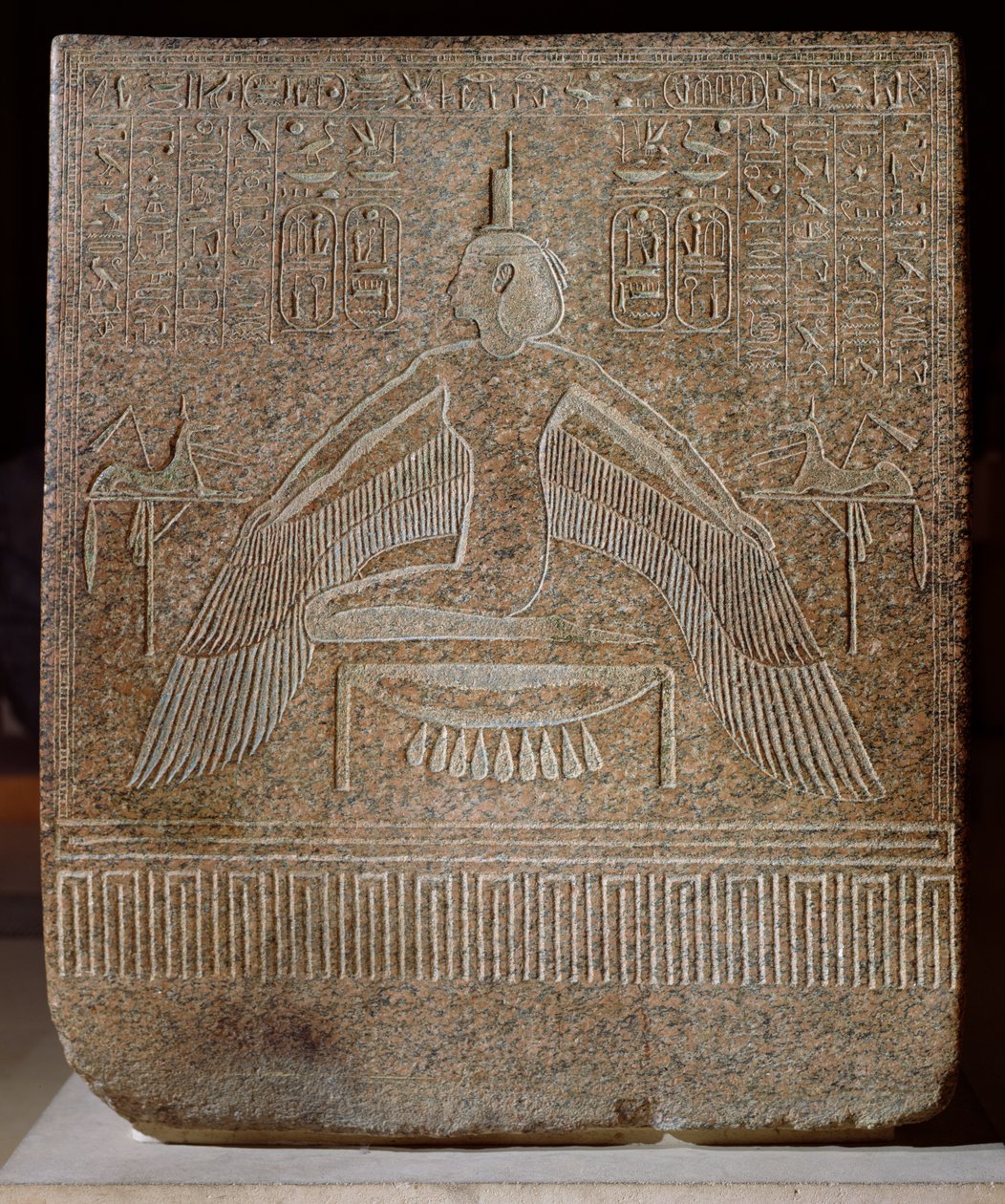 Isis Pterophor, uit de sarcofaag van Ramses III door Egyptian 20th Dynasty