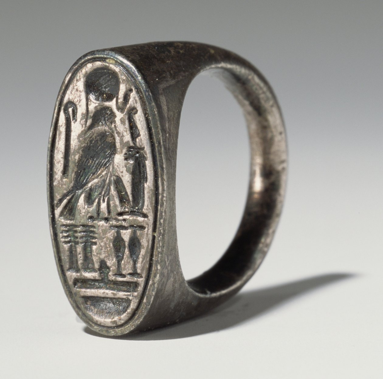 Ring behorend tot Ramses IV (1153-1147 v.Chr.) Nieuwe Koninkrijk door Egyptian 20th Dynasty