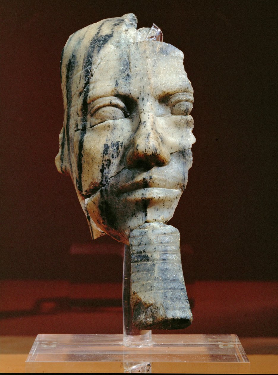 Farao Khefren (beeldhouwwerk) door Egyptian 4th Dynasty