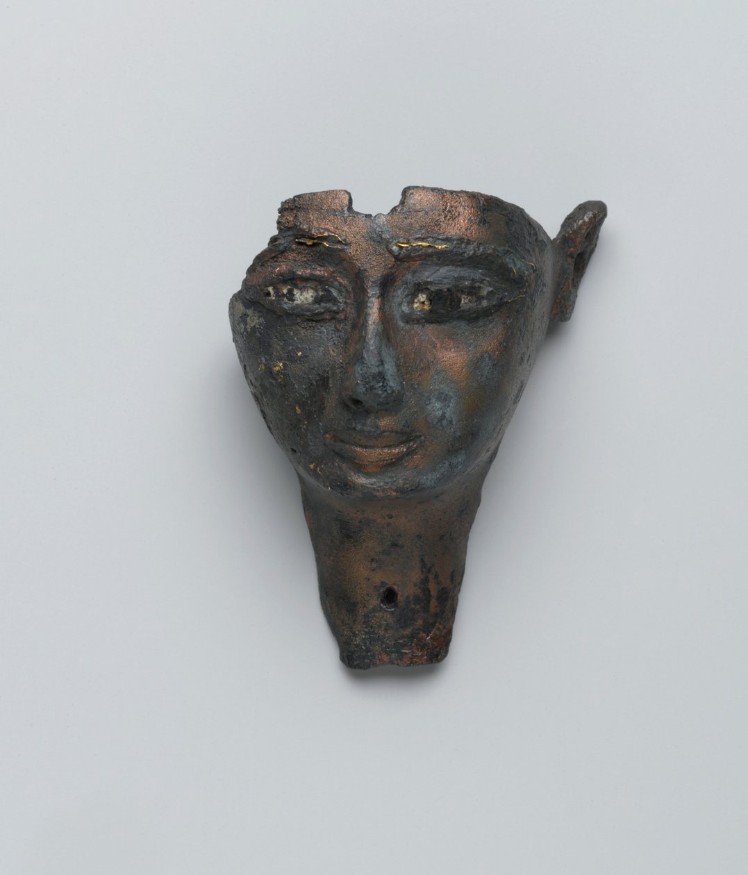 Gezicht van een samengestelde beeld, Derde Tussenperiode-Late Periode door Egyptian Egyptian