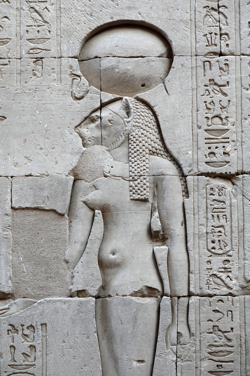 Sekhmet, Horus Tempel, Edfu door Egyptian Egyptian