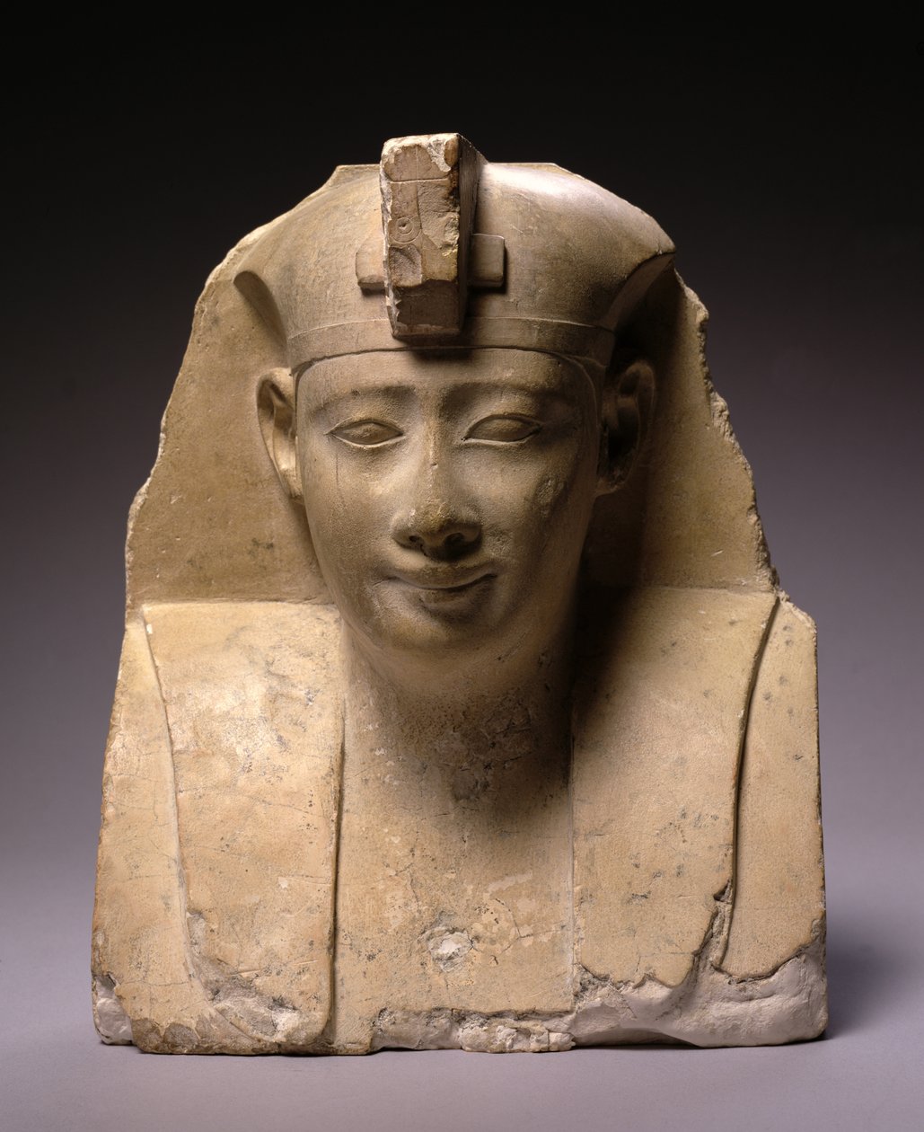 Hoofd, vroege Ptolemaeïsche periode (304-250 v.Chr.) door Egyptian Ptolemaic Period