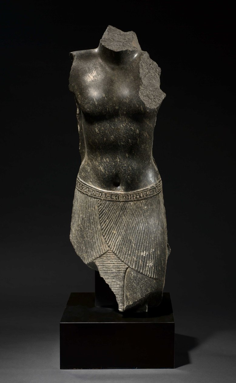 Torso van Amenpayom, waarschijnlijk 200-100 v.Chr. door Egyptian Ptolemaic Period