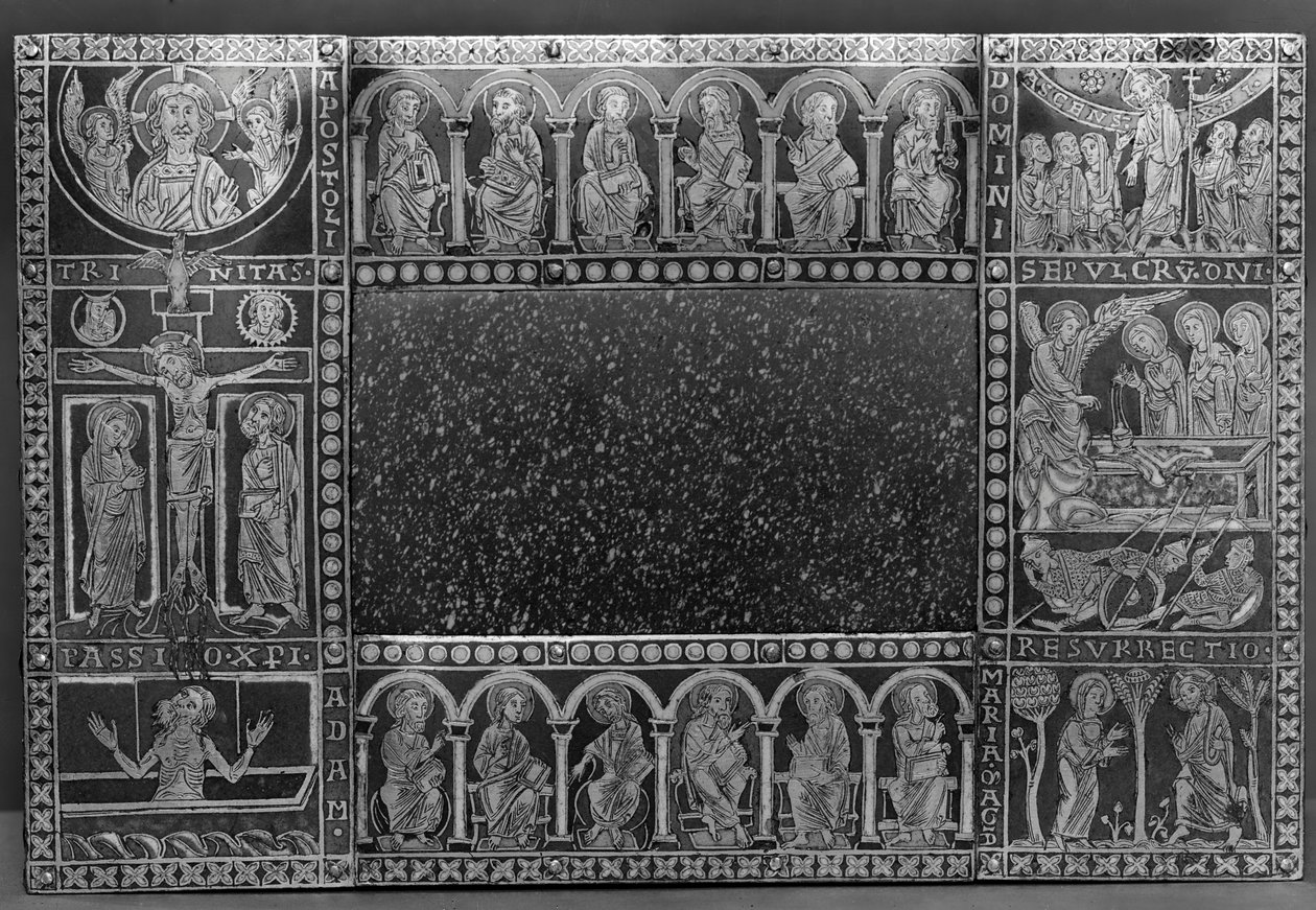 Draagbaar altaar van St. Mauritius door Eilbertus of Cologne (fl.1129 60)