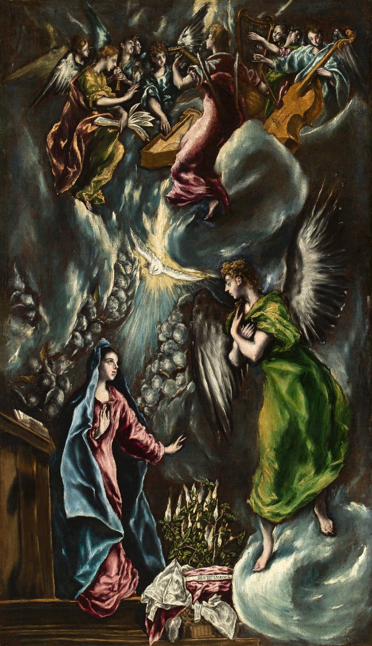 De Annunciatie door El Greco