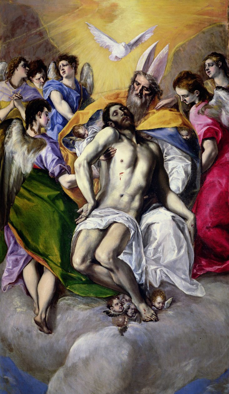De Drie-eenheid, 1577-79 door El Greco