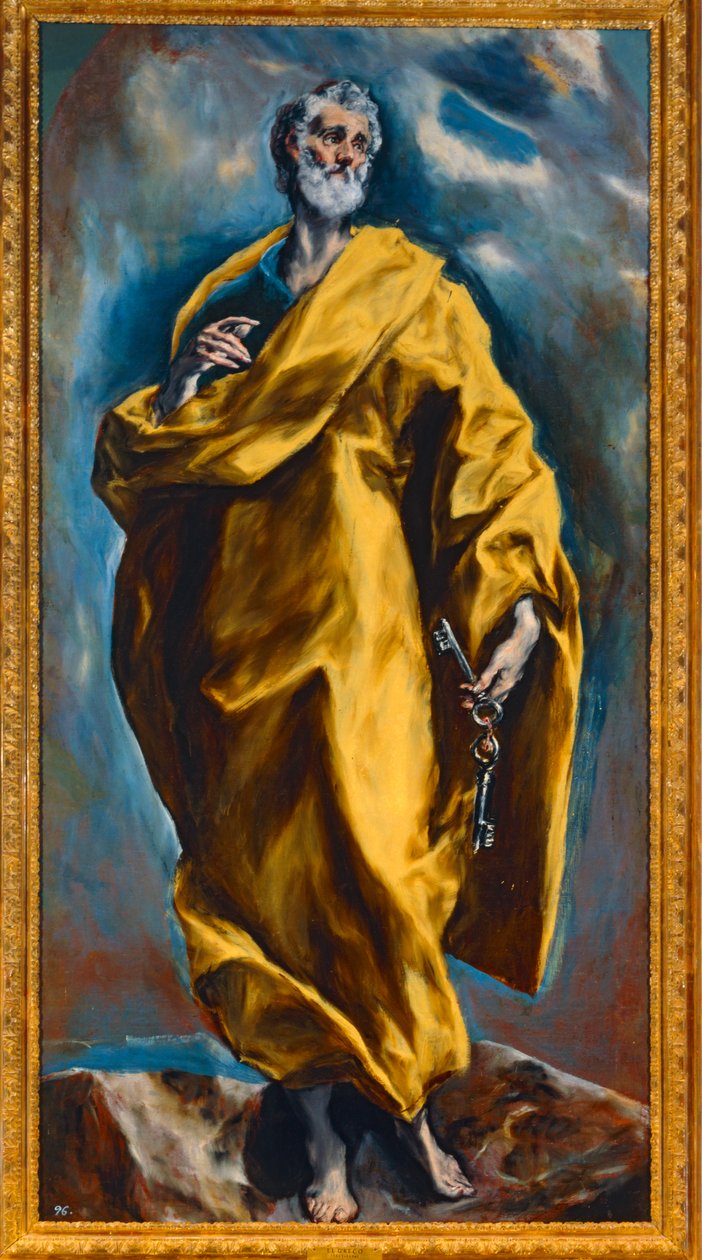 Sint Pieter (schilderij) door El (1541-1614) Greco