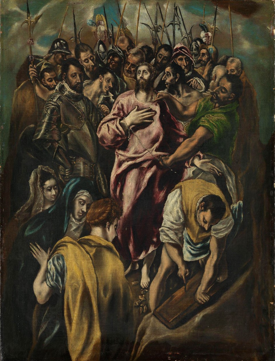 De ontkleding van Christus, ca. 1600 door El Greco