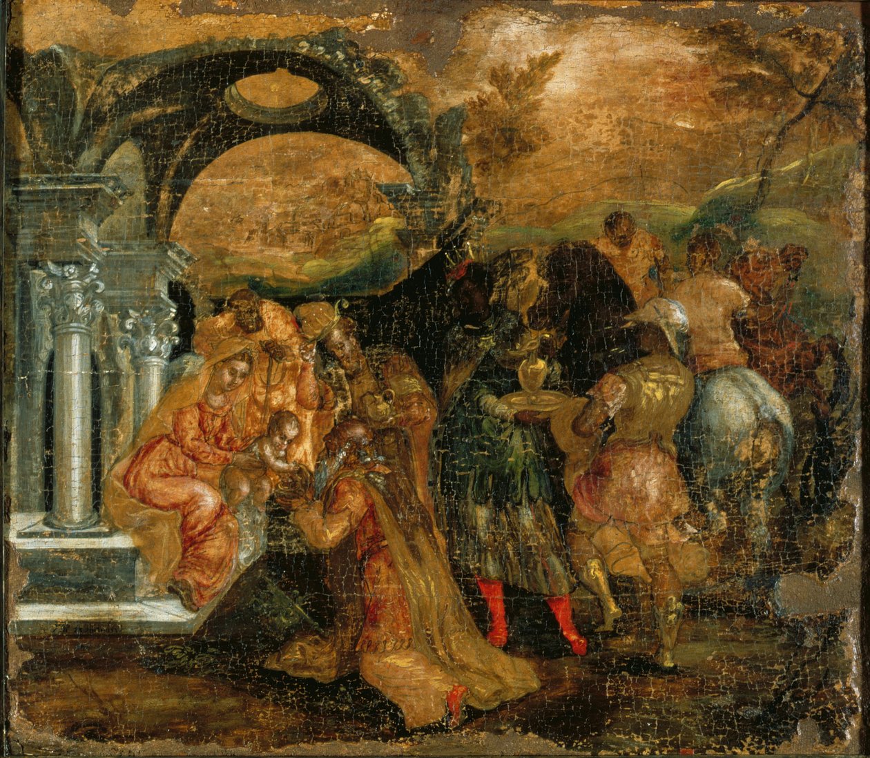 Aanbidding van de Wijzen door El Greco