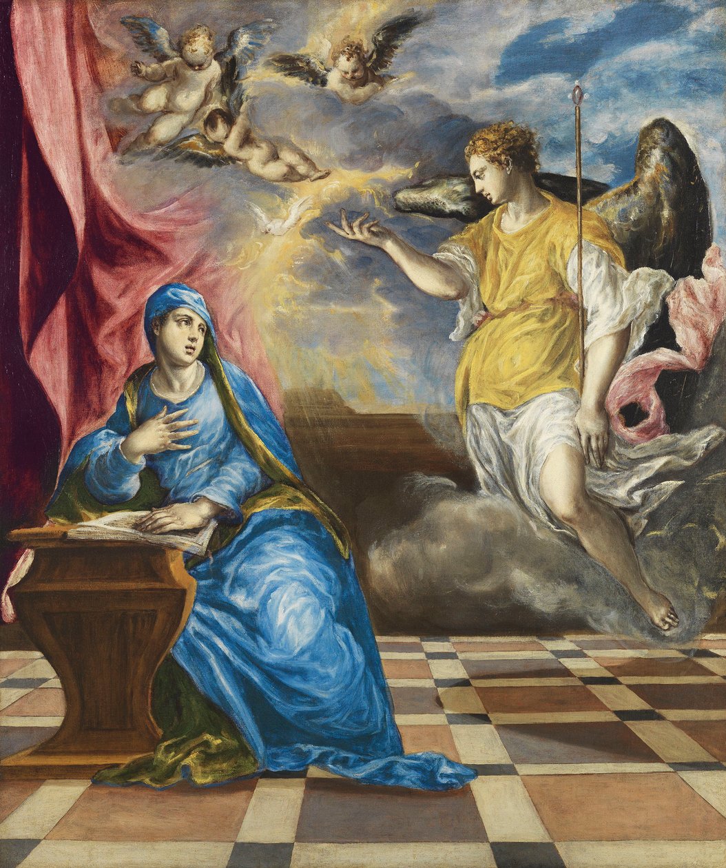Annunciatie door El Greco