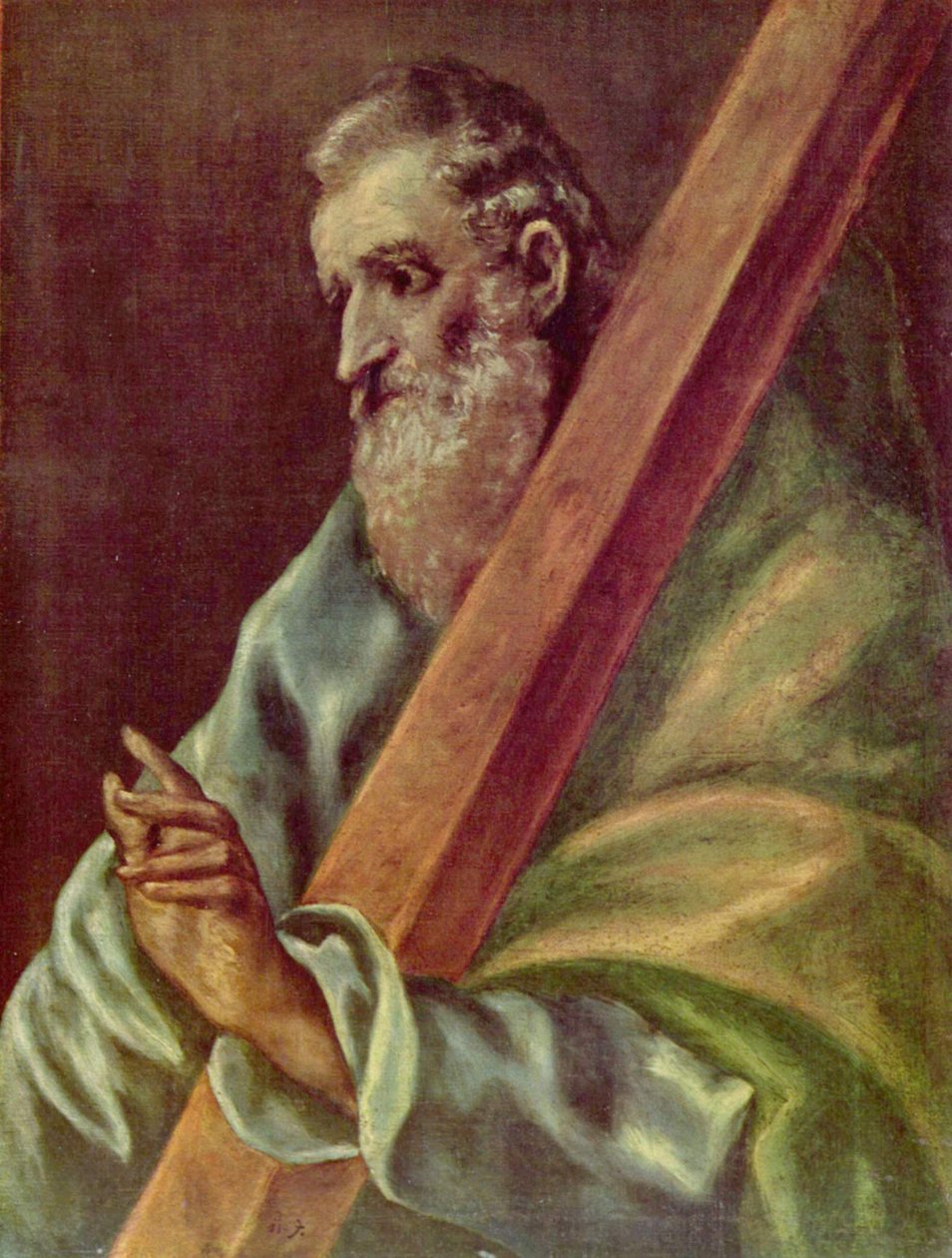 Apostel Sint-Andreas door El Greco