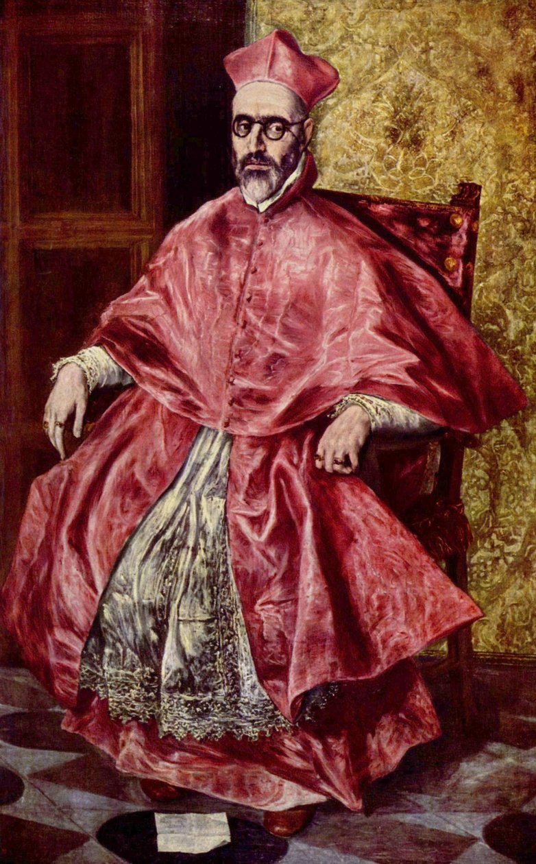 Kardinaal Fernando Niño de Guevara (1541-1609) door El Greco