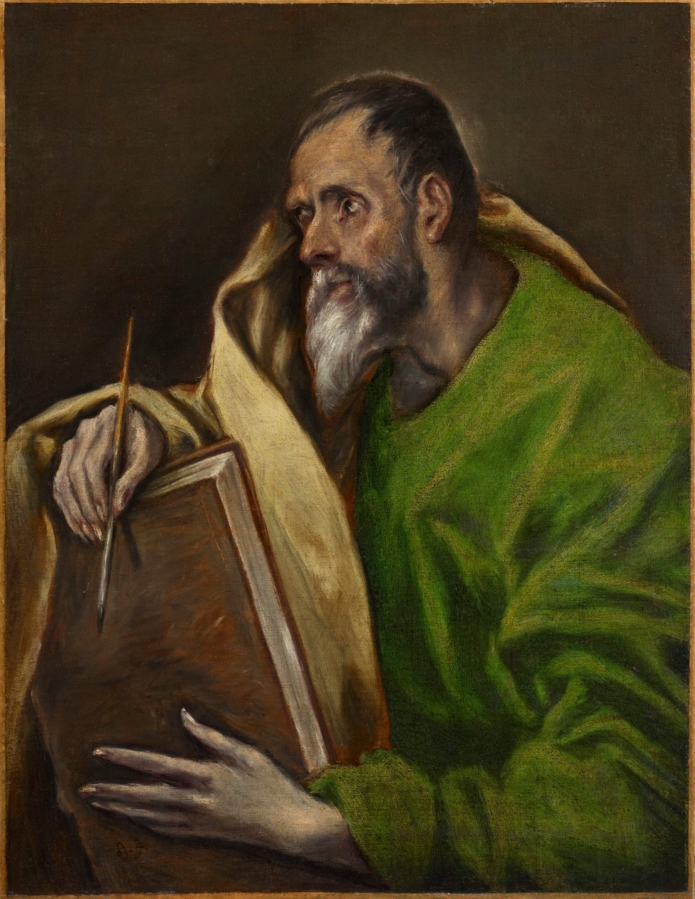 Sint-Lucas door El Greco