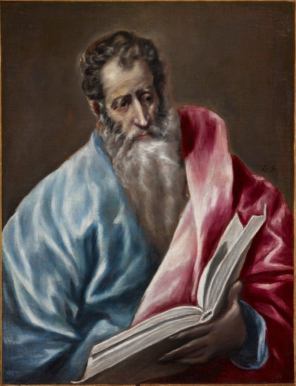 Sint Matteüs door El Greco