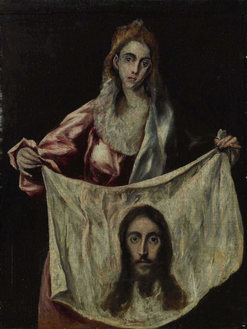Veronica met de sluier door El Greco