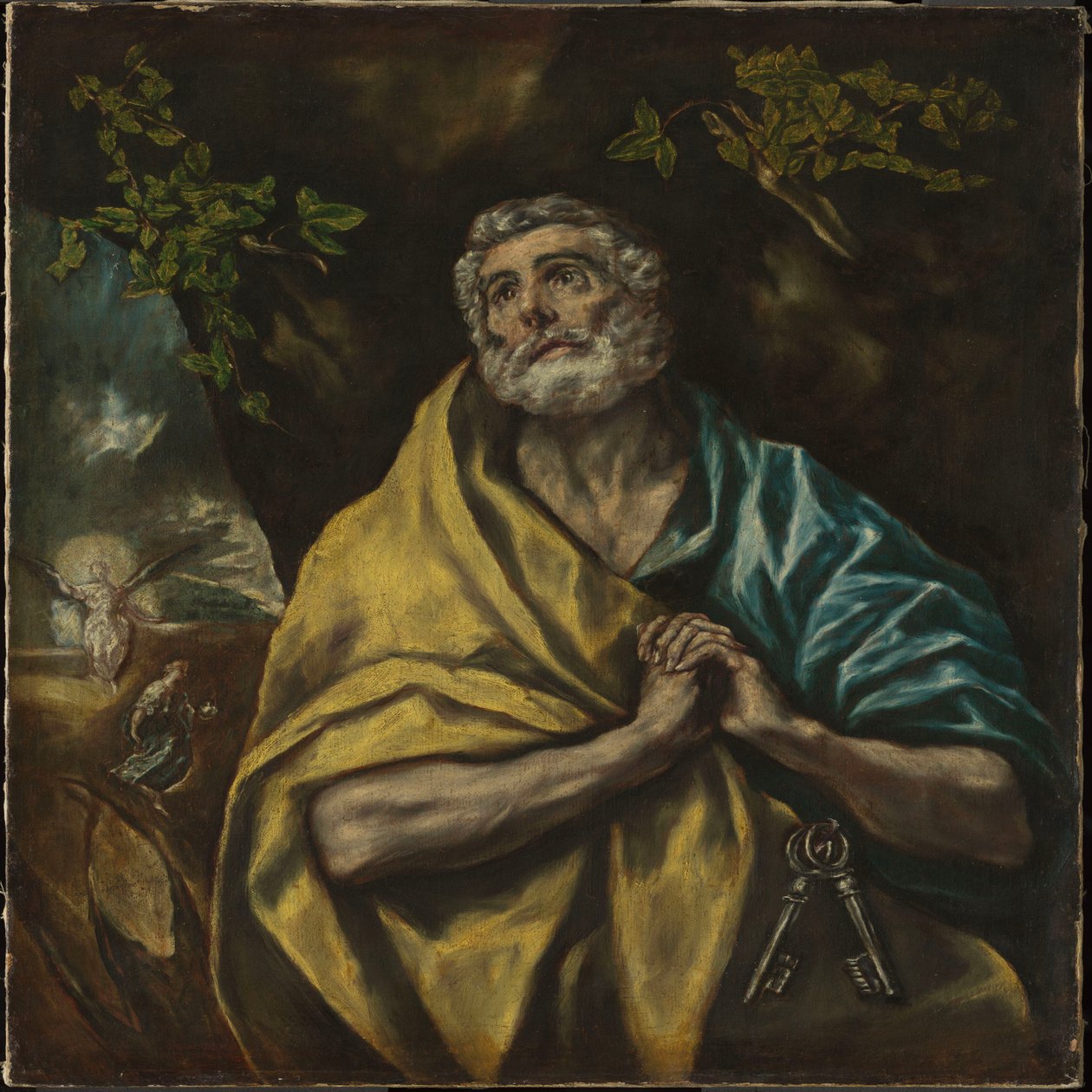 De tranen van Sint-Petrus door El Greco