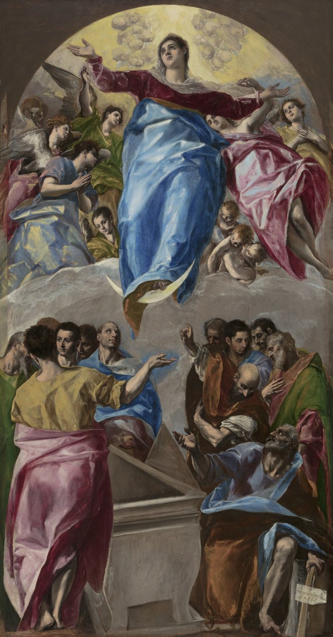 De Tenhemelopneming van Maria door El Greco
