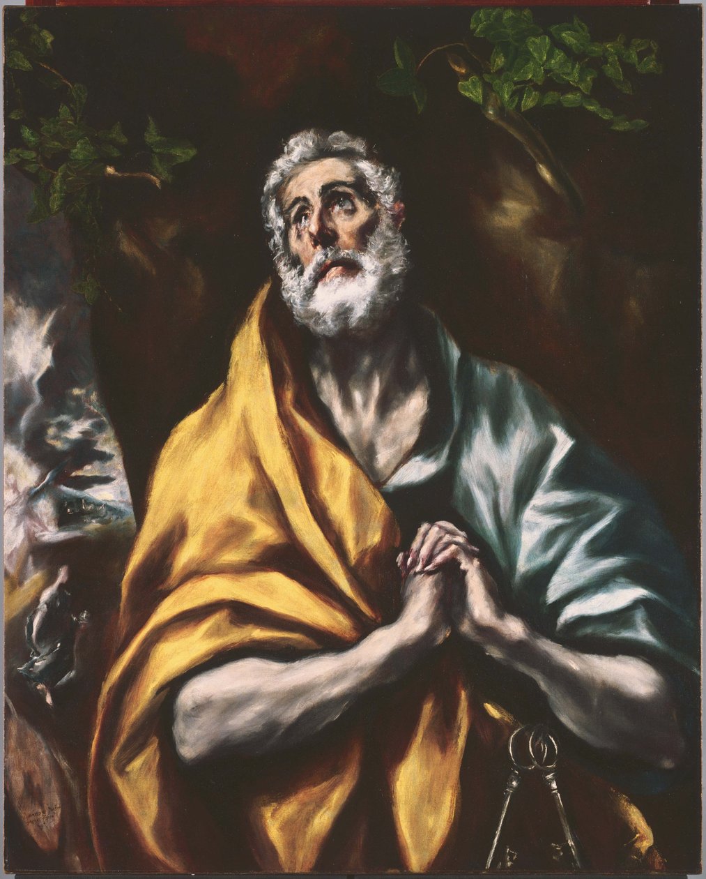 De berouwvolle Petrus door El Greco