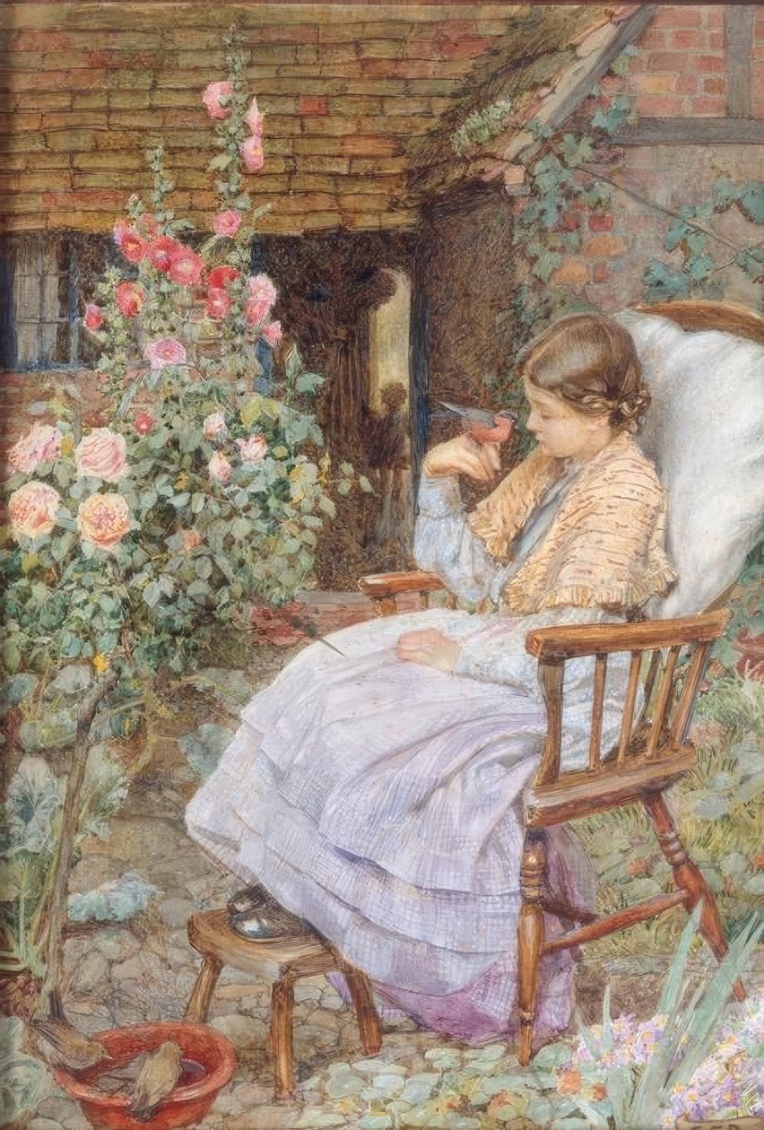 Want, wat zijn de stemmen van vogels, ja, en van dieren, - maar door Eleanor Fortescue Brickdale