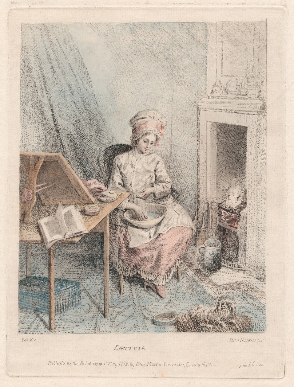 Laetitia door Elias Martin