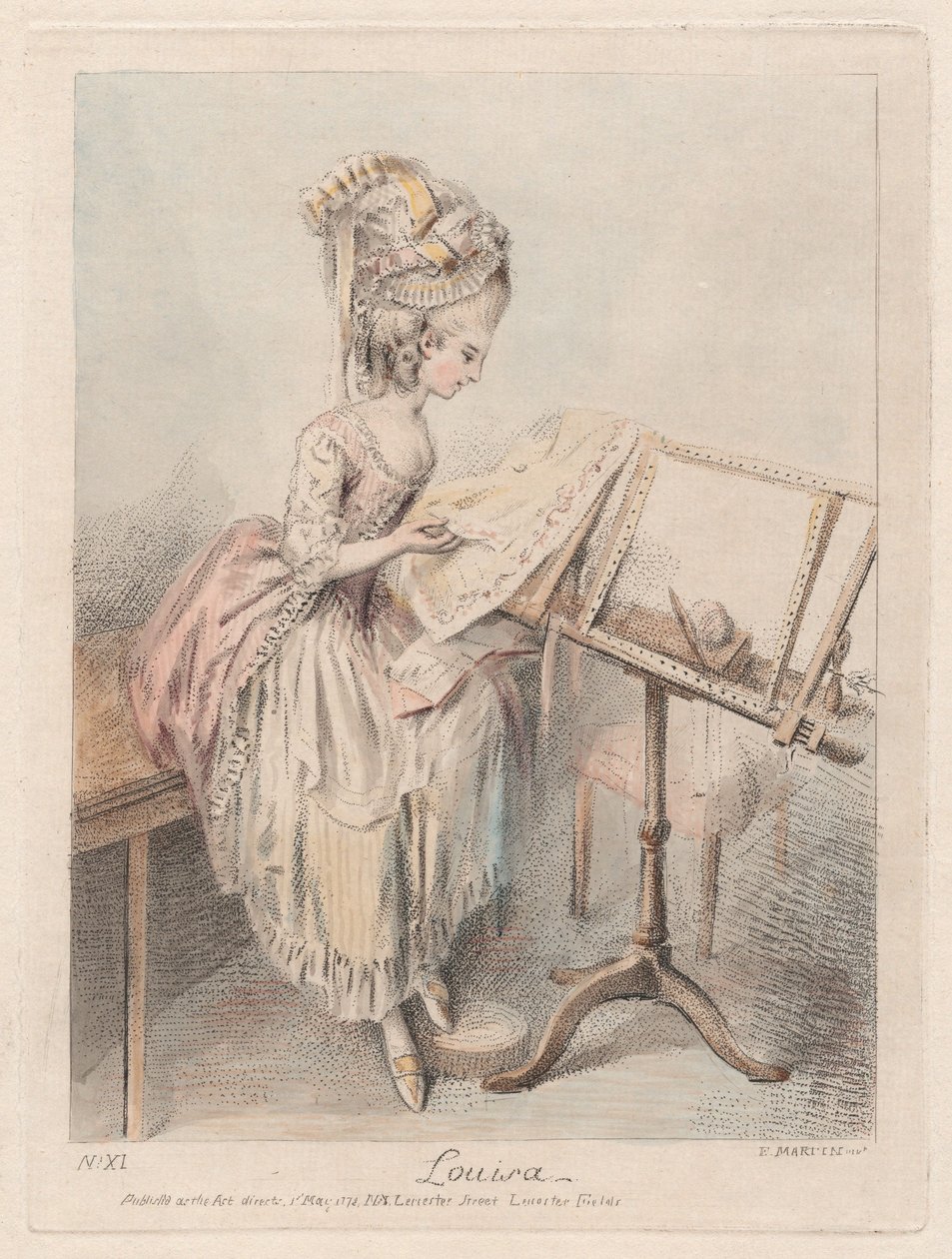 Louisa door Elias Martin