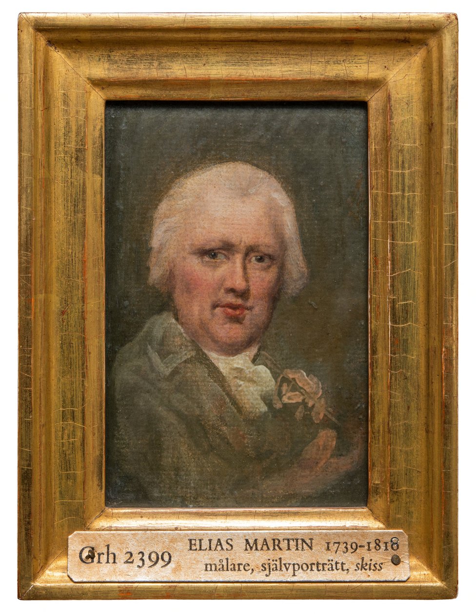 Zelfportret door Elias Martin