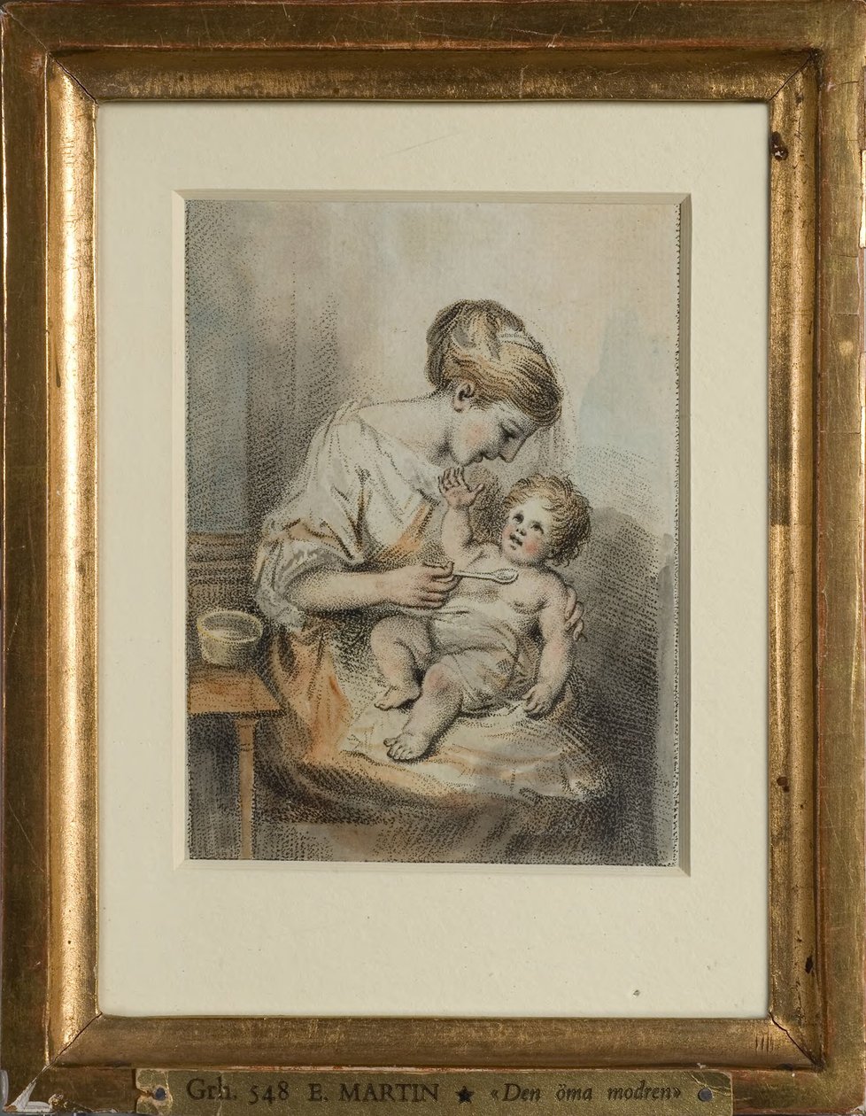 De jonge moeder door Elias Martin