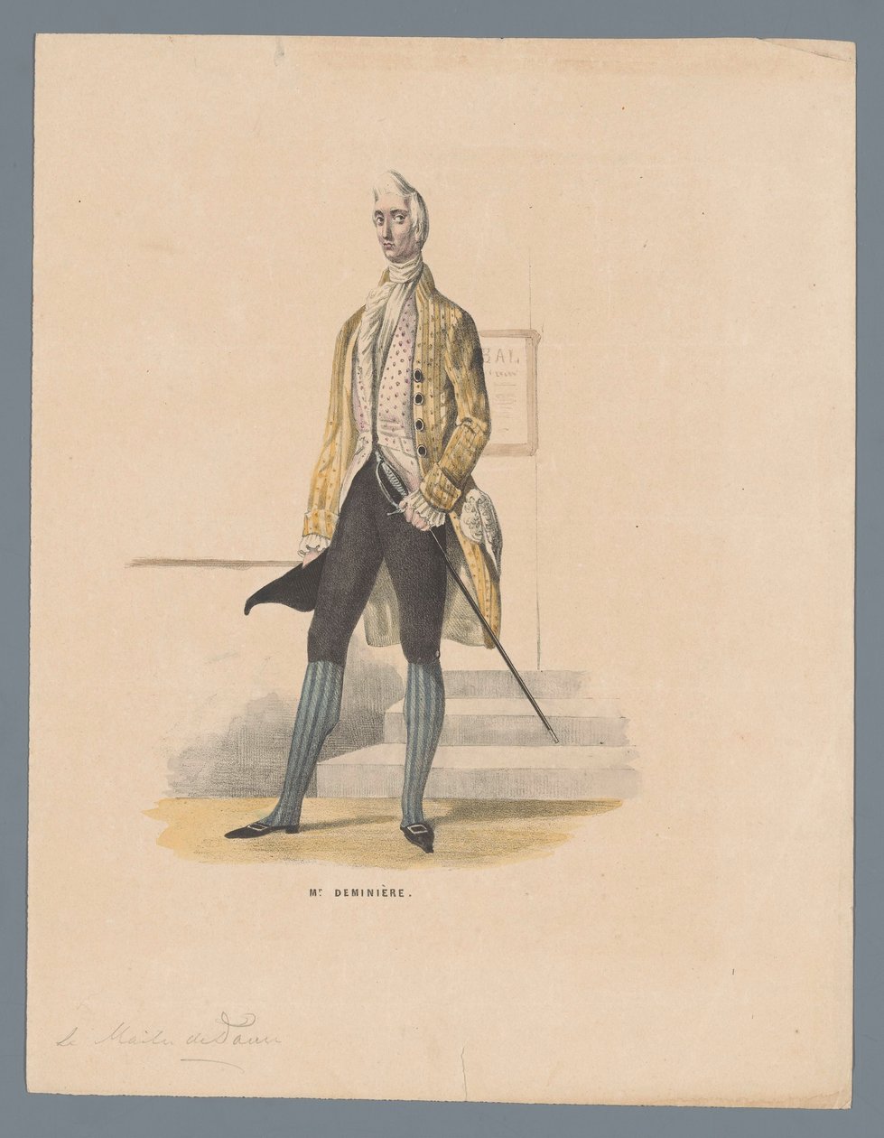 Mr. Deminière door Elias Spanier (attributed to)