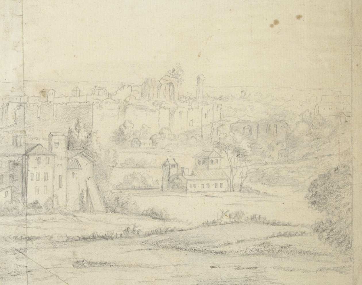 Italiaans landschap door Elias van Nijmegen (possibly)