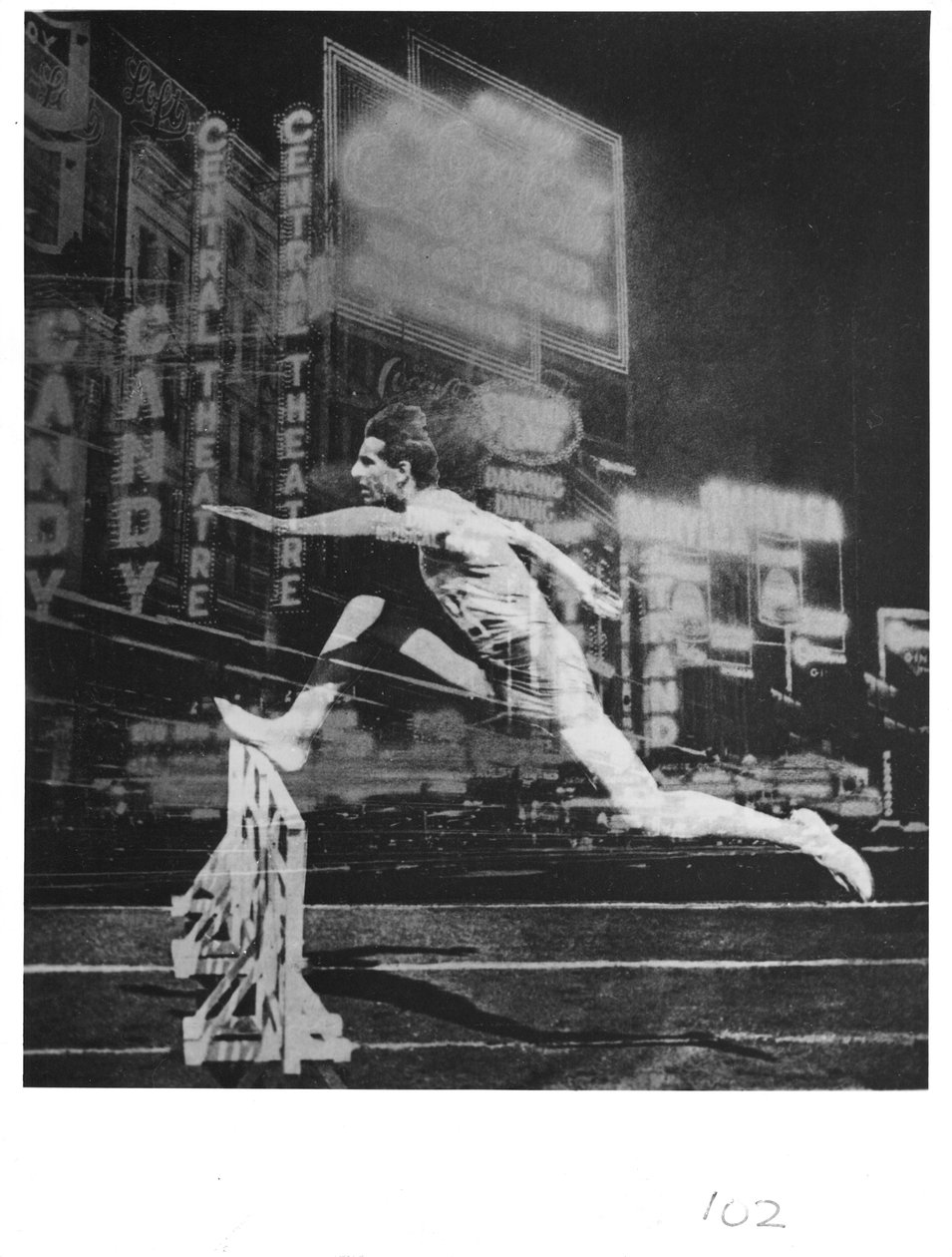 Fotogram, Superpositie, 1930 | Kunstafdruk
