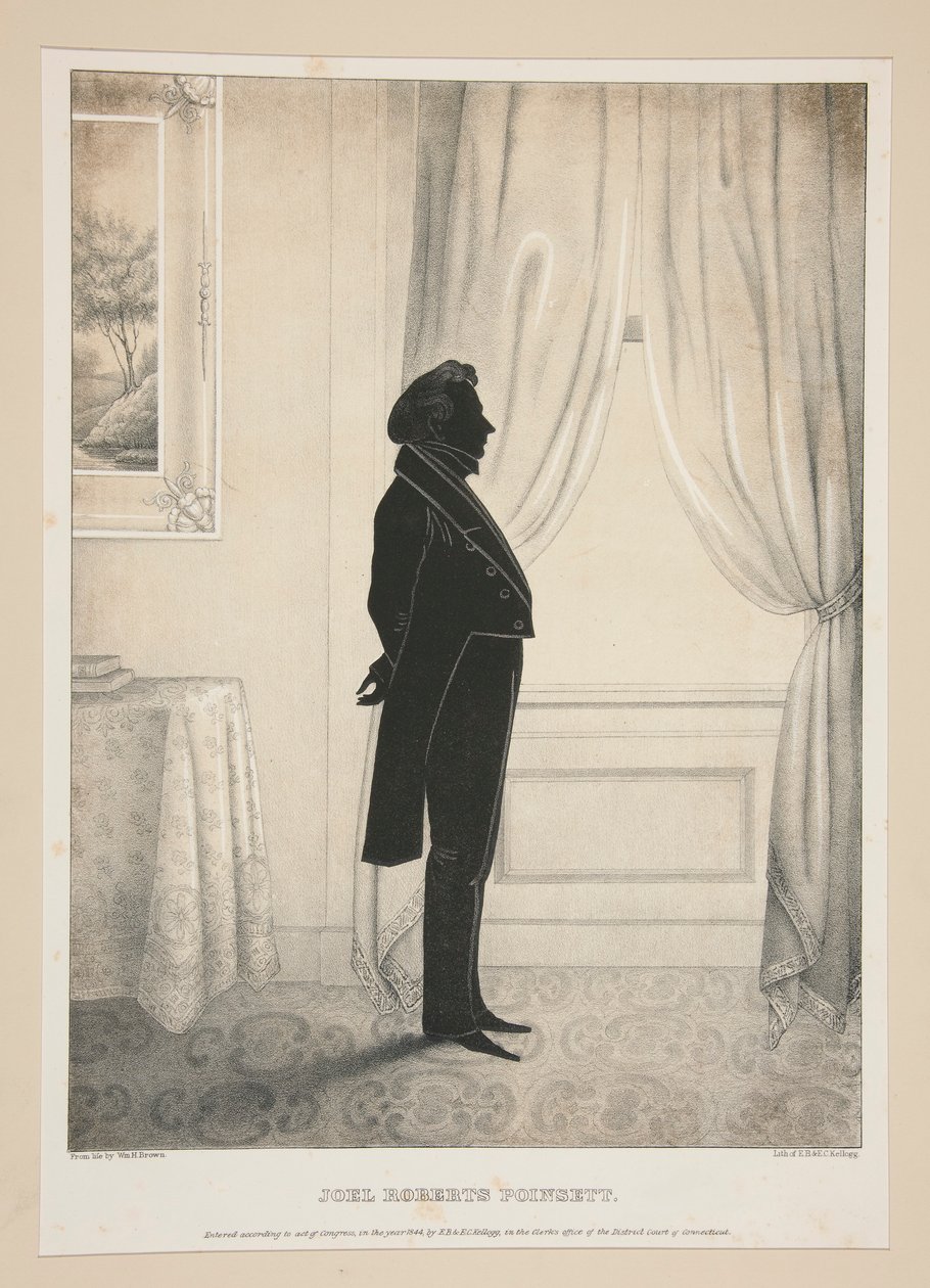 Joel Roberts Poinsett door Elijah C. Kellogg