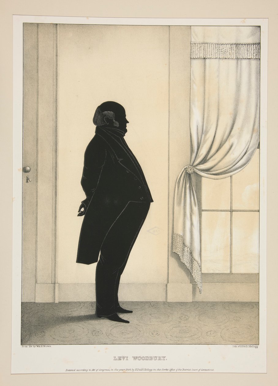Levi Woodbury door Elijah C. Kellogg