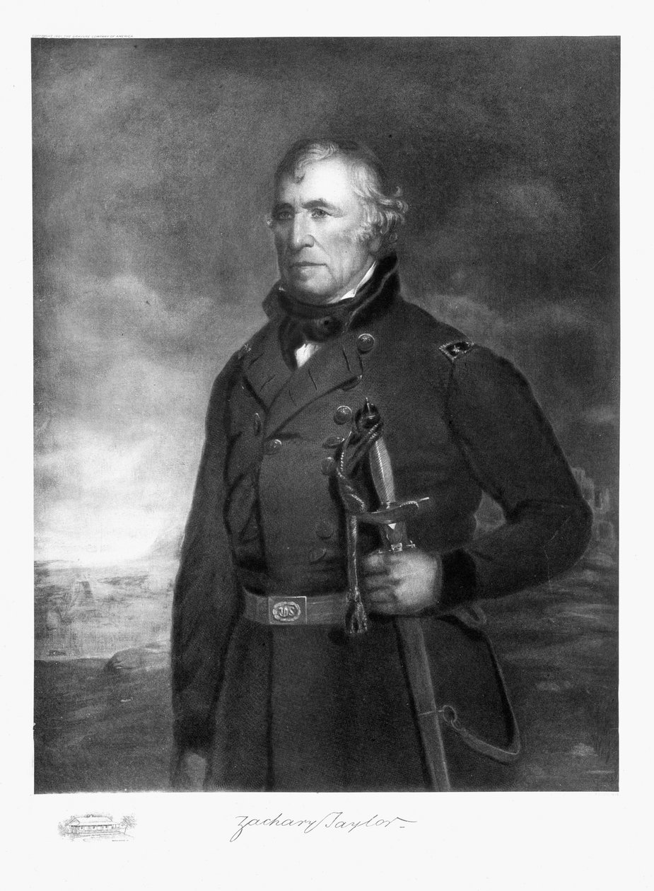 Zachary Taylor, 12e president van de Verenigde Staten van Amerika, uitgegeven 1901 door Eliphalet Frazer Andrews