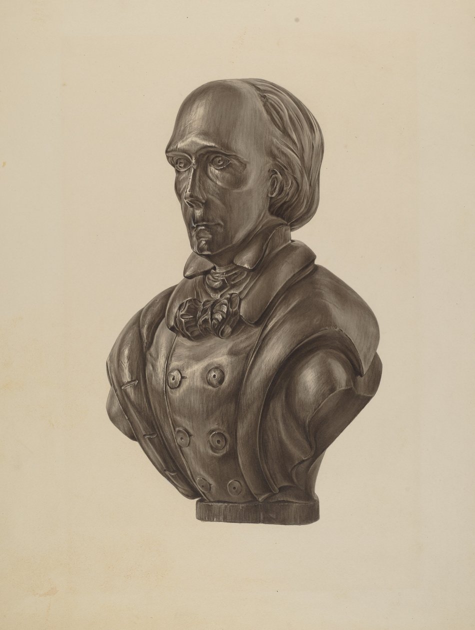 Buste van Henry Clay door Elisabeth Fulda