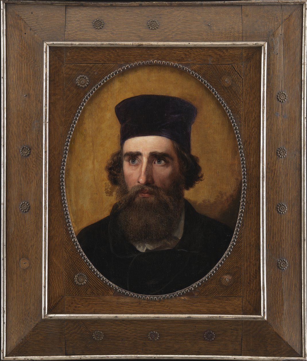 Portret van de Deense schilder Thorald Læssøe (1816-1878) door Elisabeth Jerichau Baumann