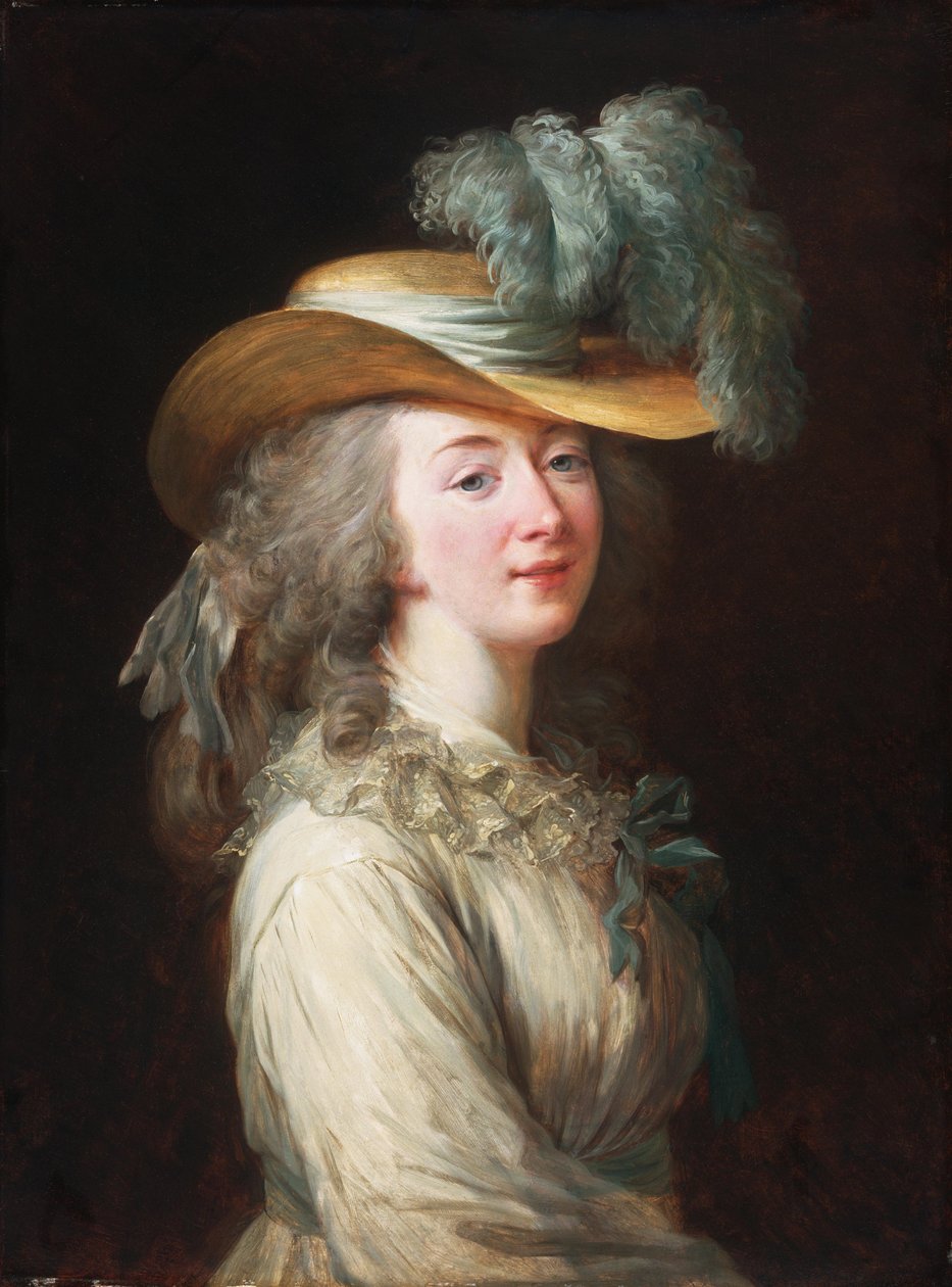 Portret van Madame Du Barry door Élisabeth Louise Vigée Le Brun